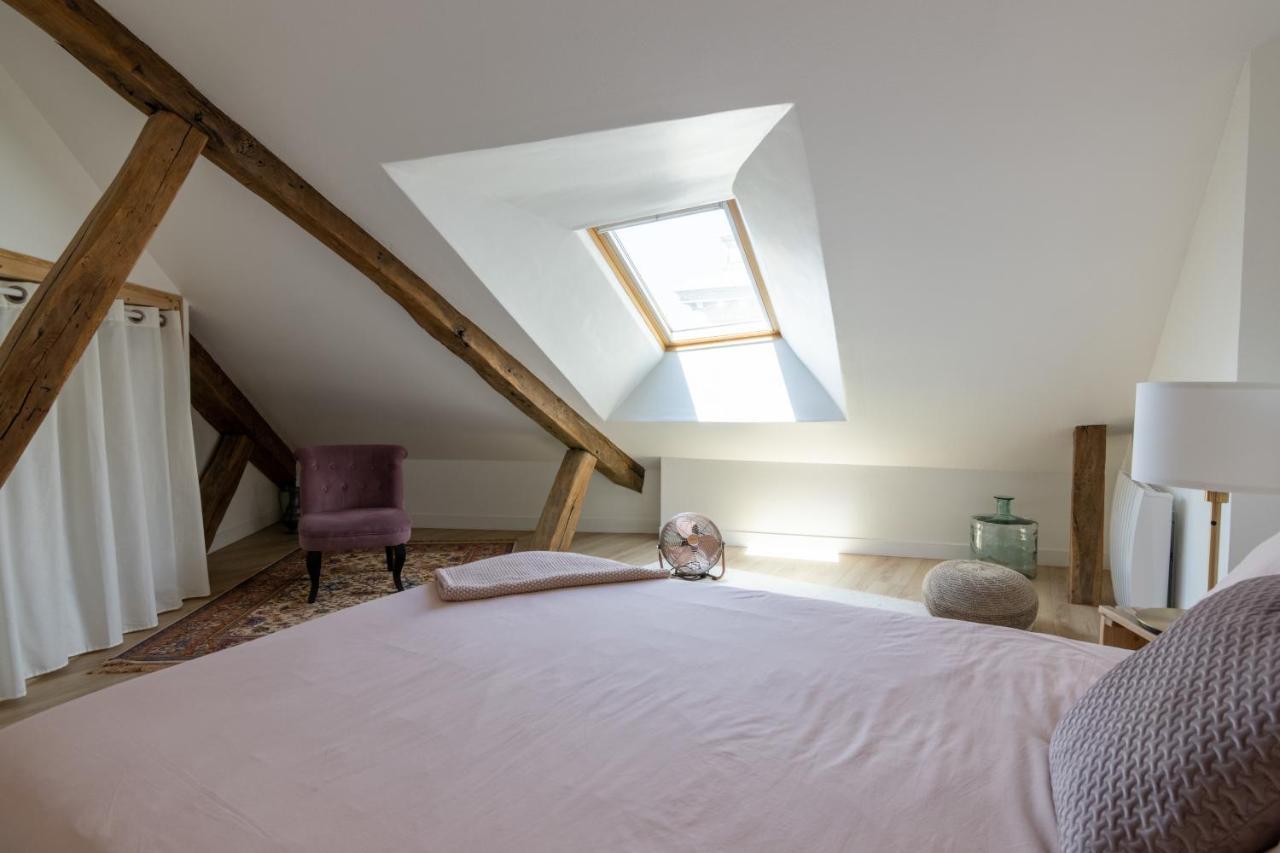 Appartement Duplex Saumur Centre, Refait A Neuf, A Proximite Du Chateau Bagian luar foto