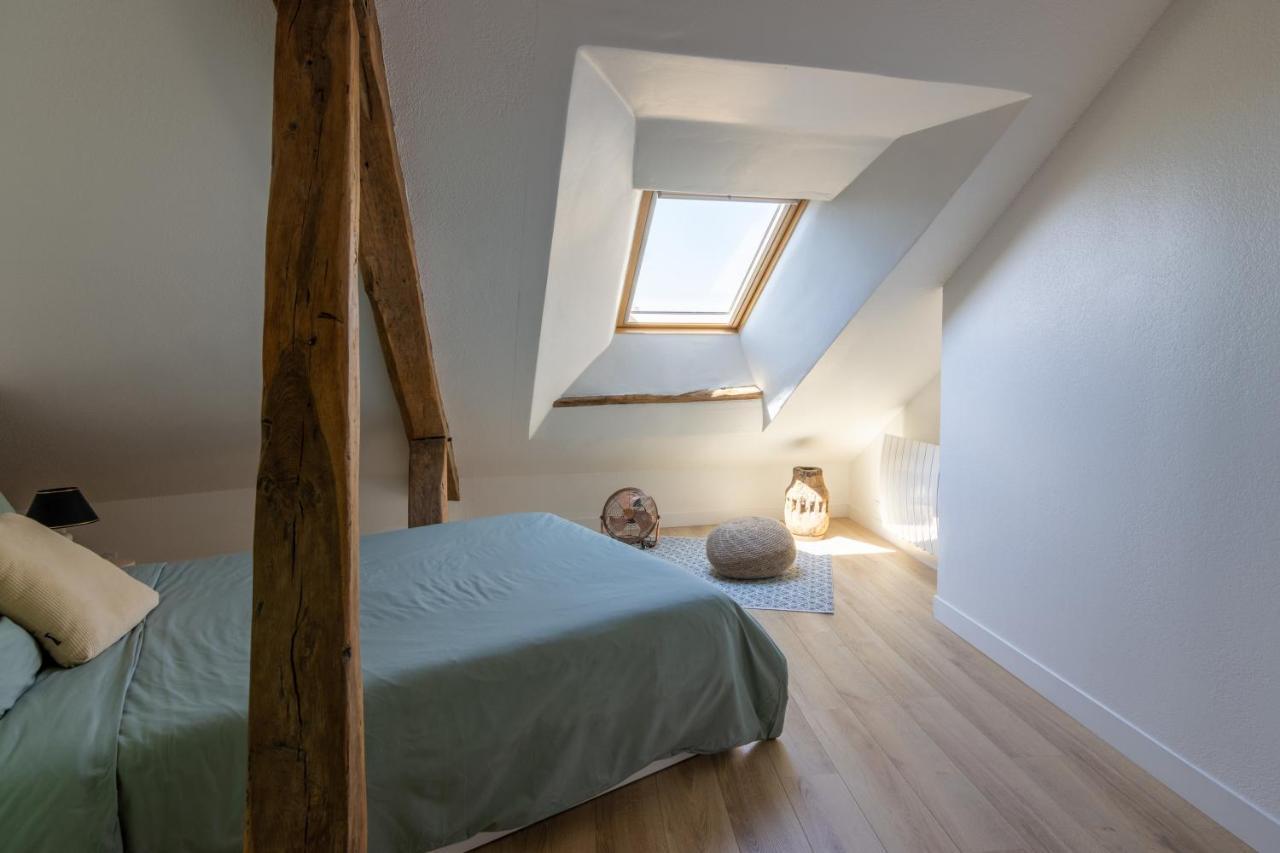 Appartement Duplex Saumur Centre, Refait A Neuf, A Proximite Du Chateau Bagian luar foto