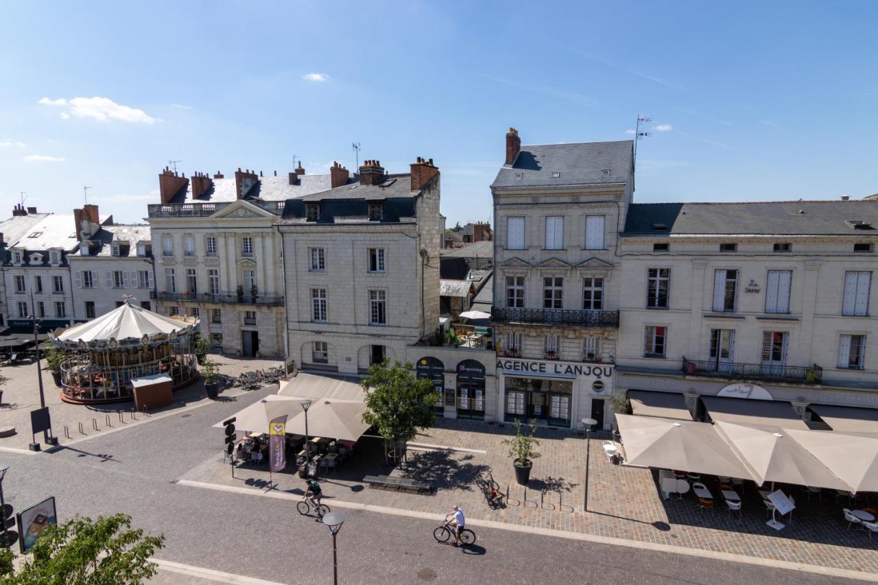 Appartement Duplex Saumur Centre, Refait A Neuf, A Proximite Du Chateau Bagian luar foto